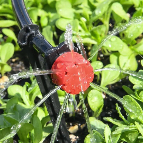 Goutteurs d'irrigation goutte-à-goutte réglables 360° pour jardin et balcon