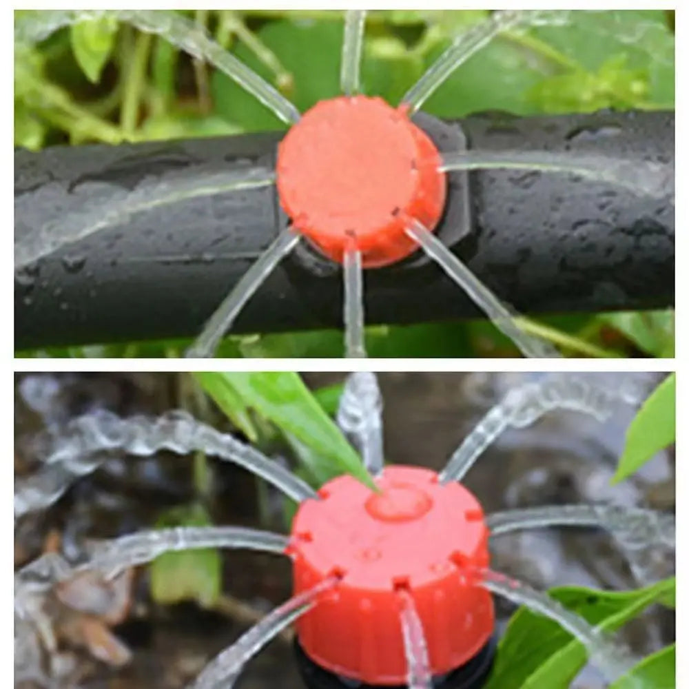Goutteurs d'irrigation goutte-à-goutte réglables 360° pour jardin et balcon