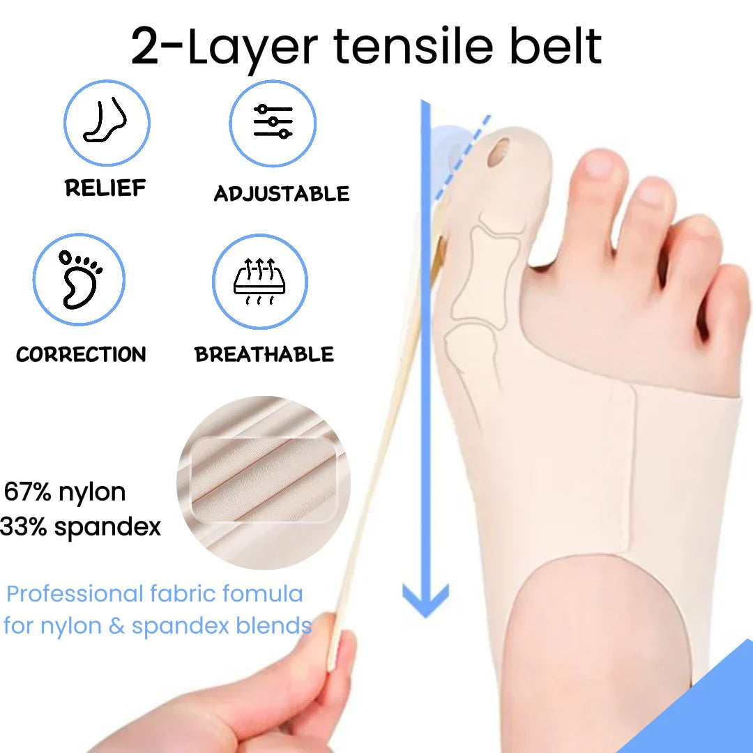 HalluxValgus™ - Votre solution confortable pour des pieds sans douleur ! [1 + 1 Gratuit]