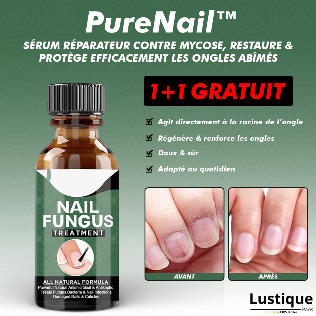 Soin Réparateur pour Ongles à Formule Végétale – 30 ml