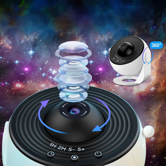 Projecteur d'étoiles galaxie HD – Ambiance lumineuse pour chambre