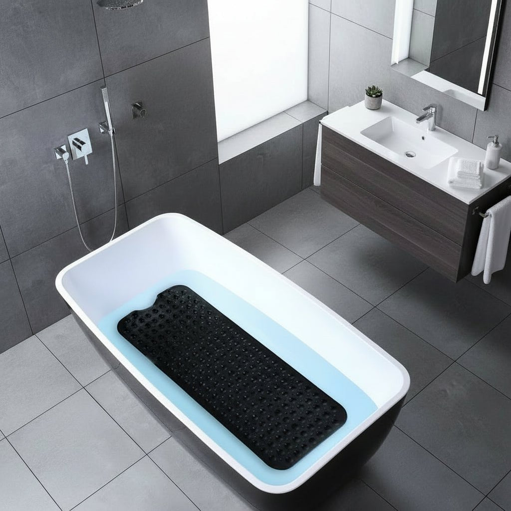 Tapis antidérapant pour baignoire – 200+ ventouses pour une baignoire sécurisée