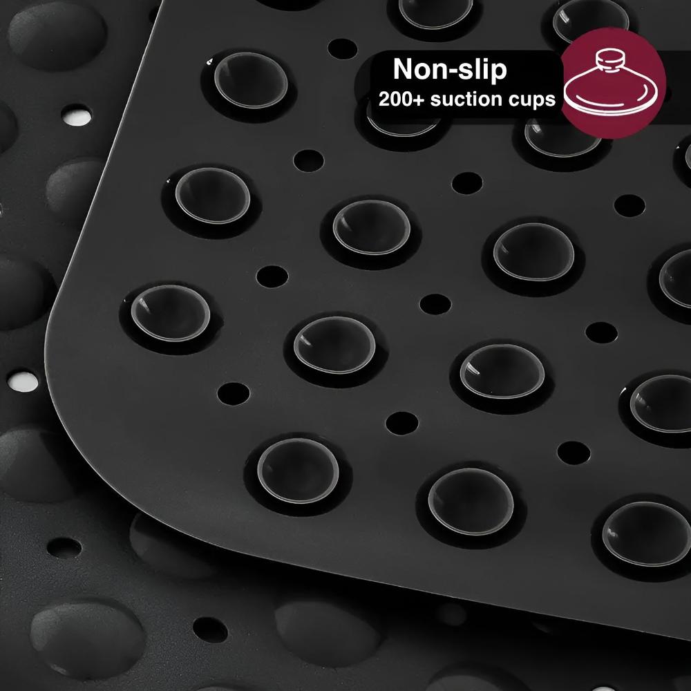 Tapis antidérapant pour baignoire – 200+ ventouses pour une baignoire sécurisée