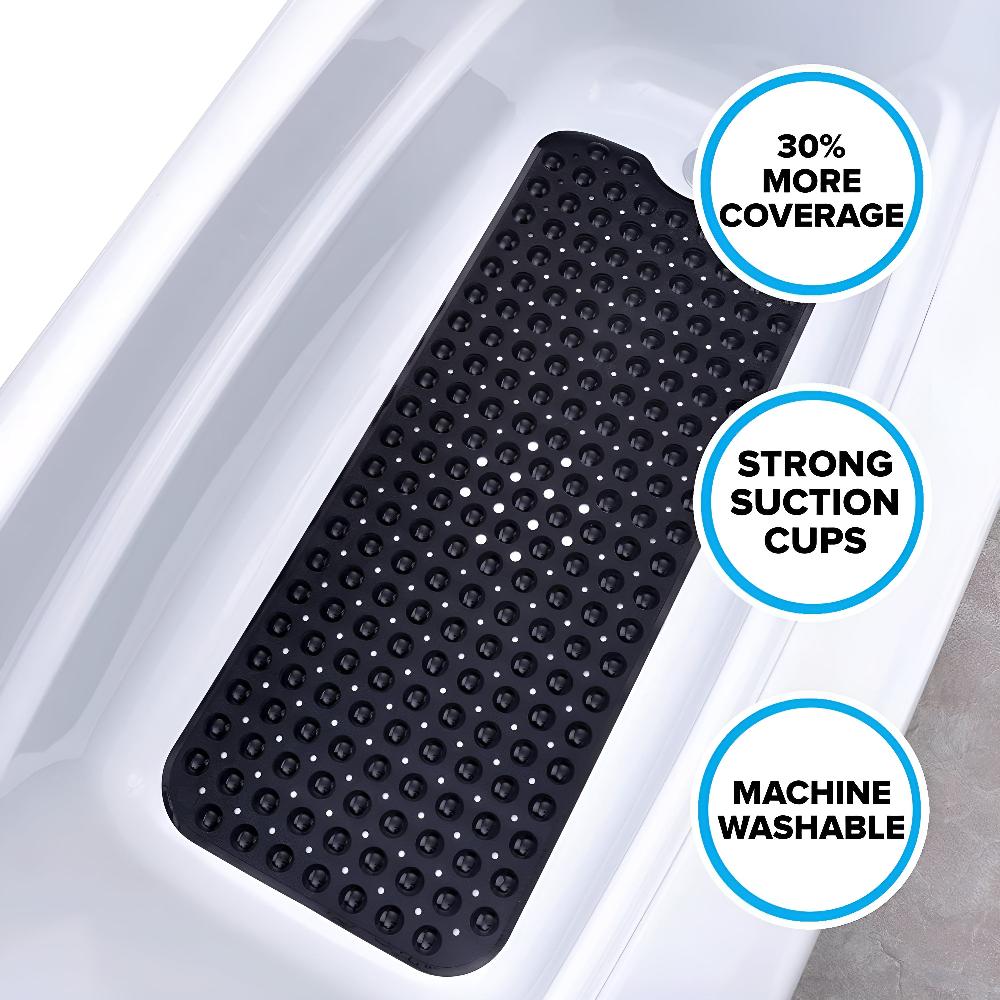 Tapis antidérapant pour baignoire – 200+ ventouses pour une baignoire sécurisée