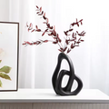 Vase en céramique en forme de cœur – objet décoratif moderne pour la maison