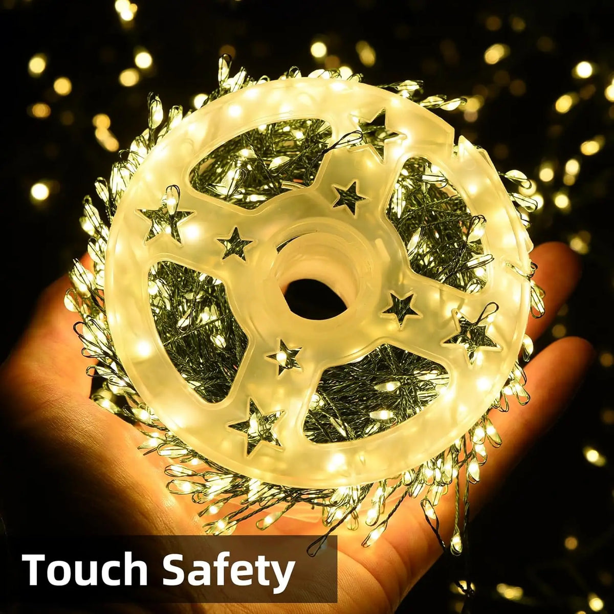 Guirlande lumineuse feu d'artifice avec télécommande – 30 à 75 mètres