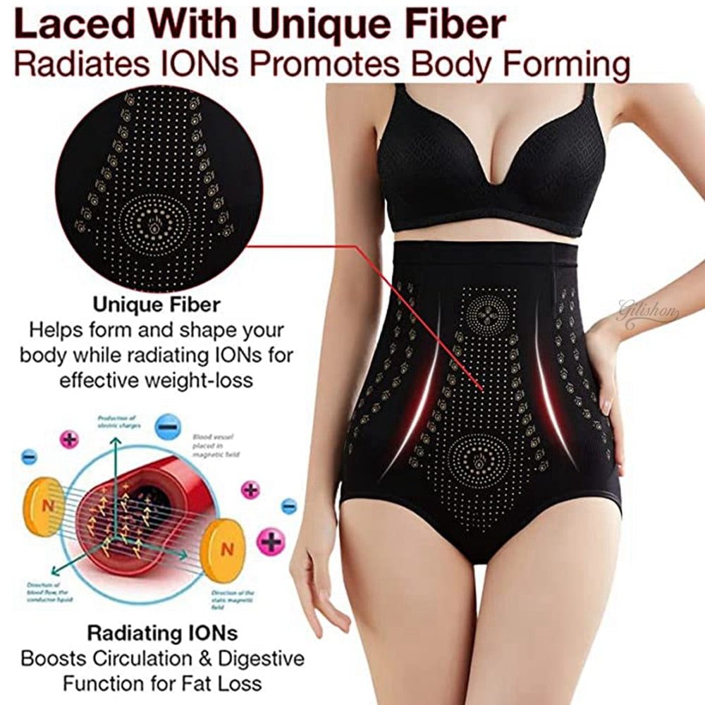 Shapewear Gainant Taille Haute pour Ventre et Fessiers Sculptés