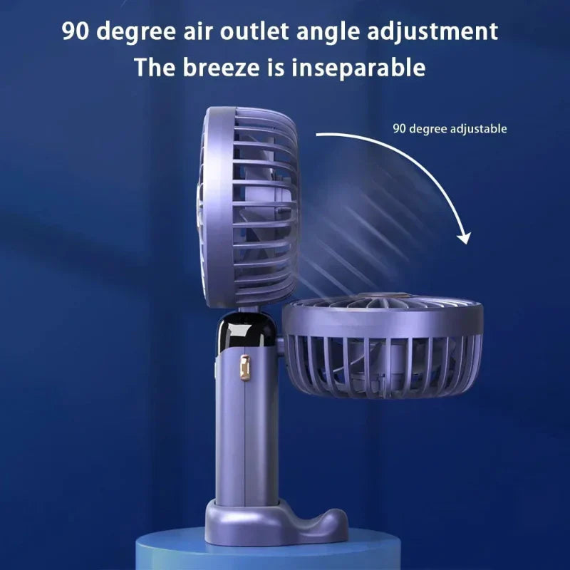 MiniFan™ - Ventilateur mini puissant avec affichage LED intelligent [50% de réduction]