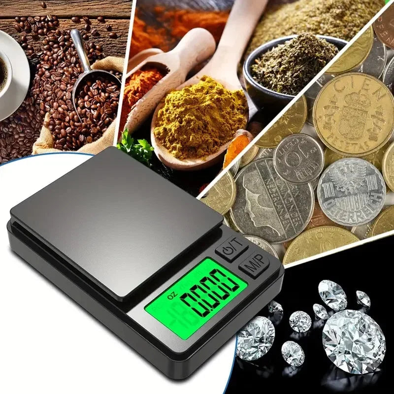 Balance de précision numérique compacte pour la cuisine, les épices et les voyages