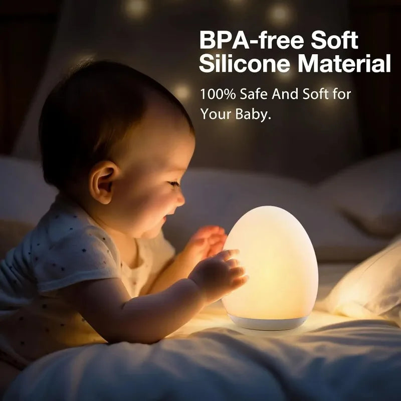 Veilleuse pour enfants avec RGB, blanc chaud et commande tactile