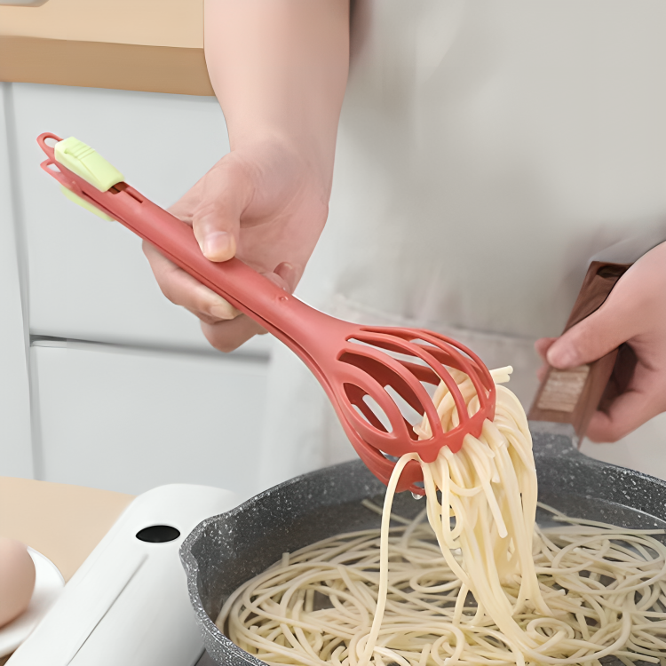 VersaTongs™ – Fouetter, remuer, retourner avec un seul ustensile de cuisine ! [1 + 1 Gratuit]