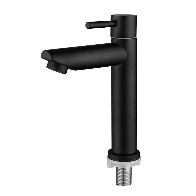 Mitigeur de salle de bain en acier inoxydable – design moderne