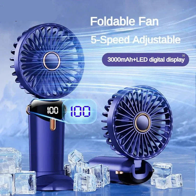 MiniFan™ - Ventilateur mini puissant avec affichage LED intelligent [50% de réduction]