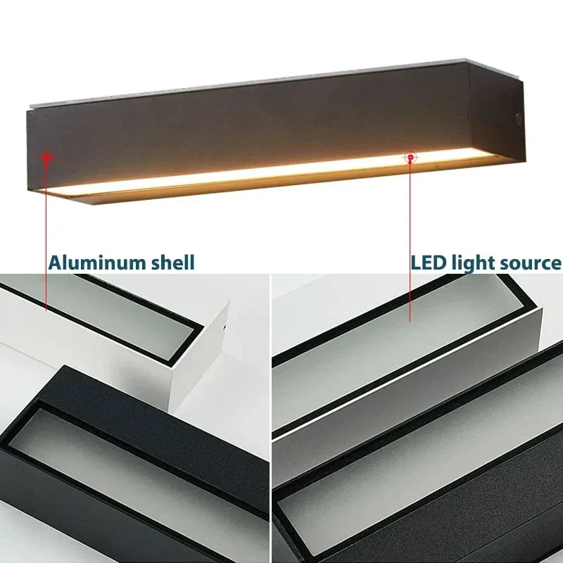 Applique Solaire Extérieure avec 16 LEDs – Blanc Chaud et Blanc Froid