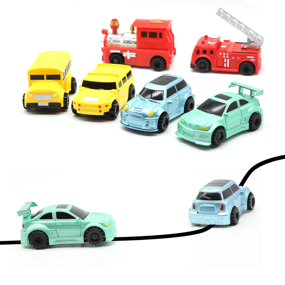 TraceRide™ – Voiture jouet traçable avec stylo magique inductif [50 % de réduction]