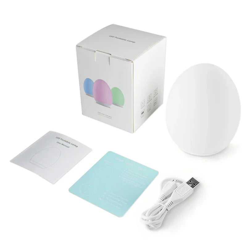 Veilleuse pour enfants avec RGB, blanc chaud et commande tactile