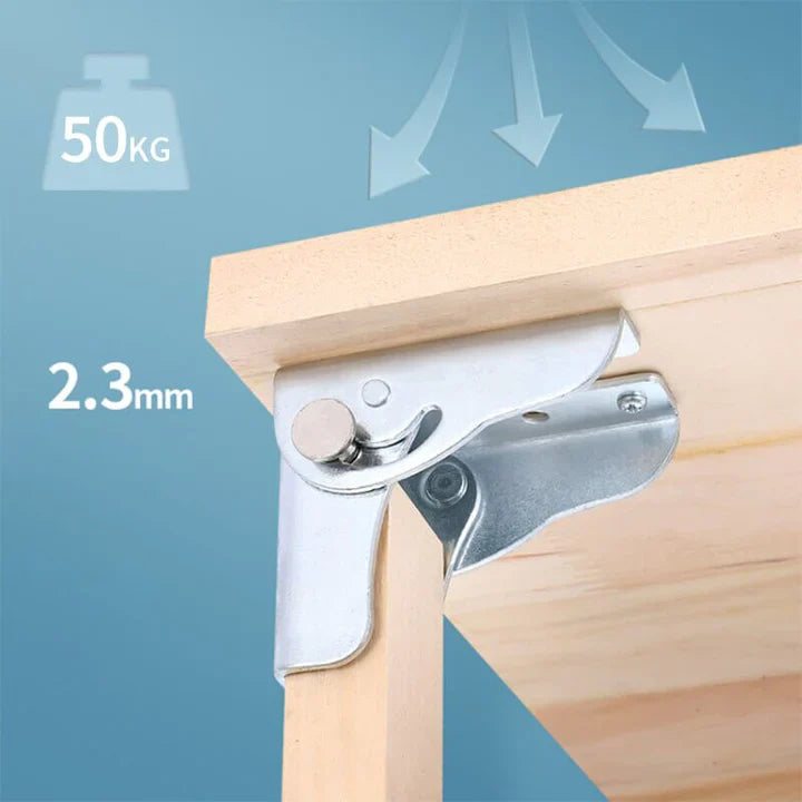 Charnières Pliantes 90° en Acier Inoxydable pour Meubles Pliants