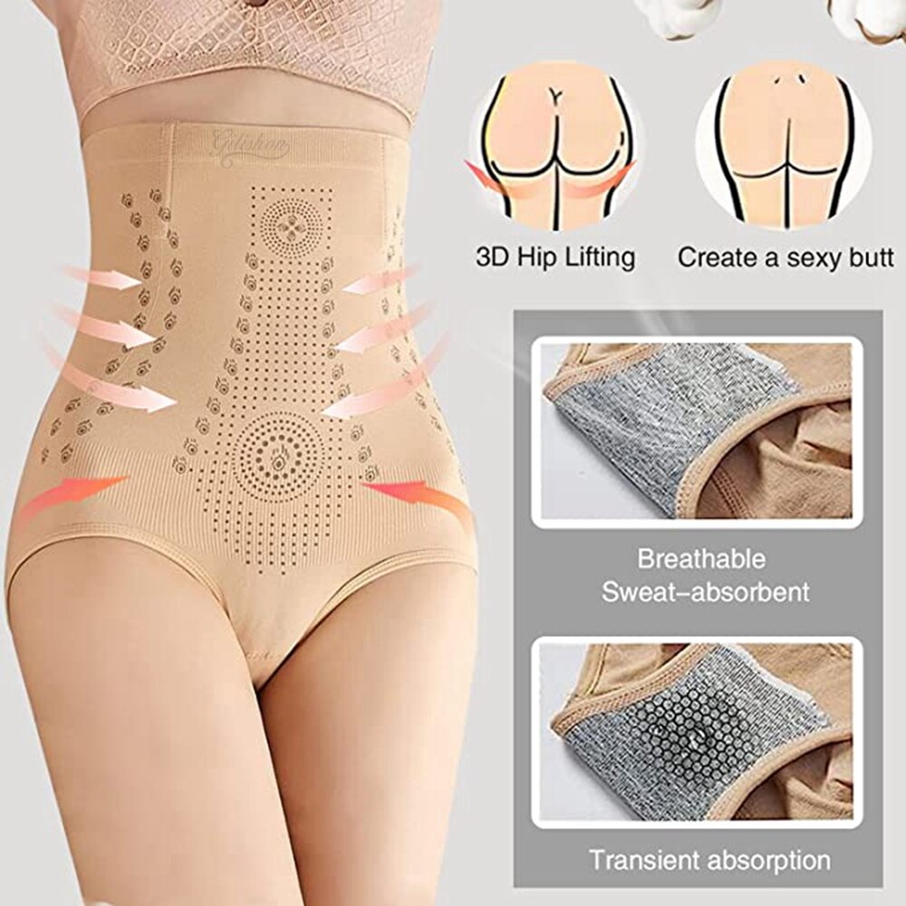 Shapewear Gainant Taille Haute pour Ventre et Fessiers Sculptés