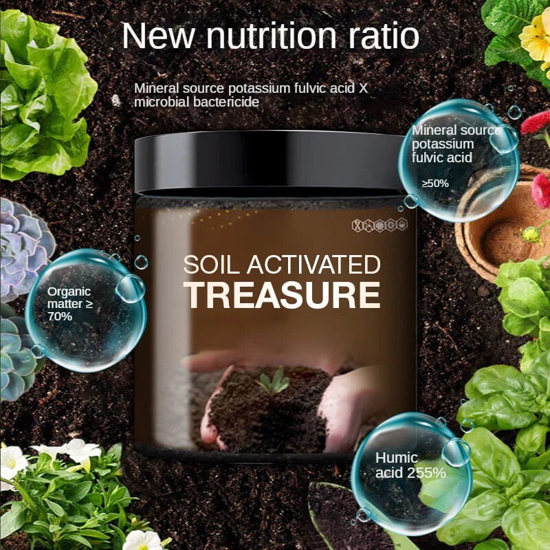 GardenBoost™ – Sol fertile, jardin florissant [1 + 1 Gratuit]