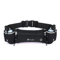 Ceinture de Course avec 2 Porte-Bouteilles et Compartiment de Rangement