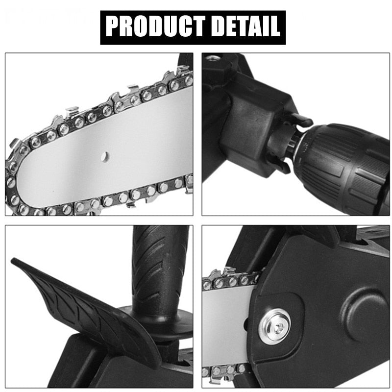 Accessoire Tronçonneuse pour Perceuse – Lame Acier au Tungstène 4 Pouces