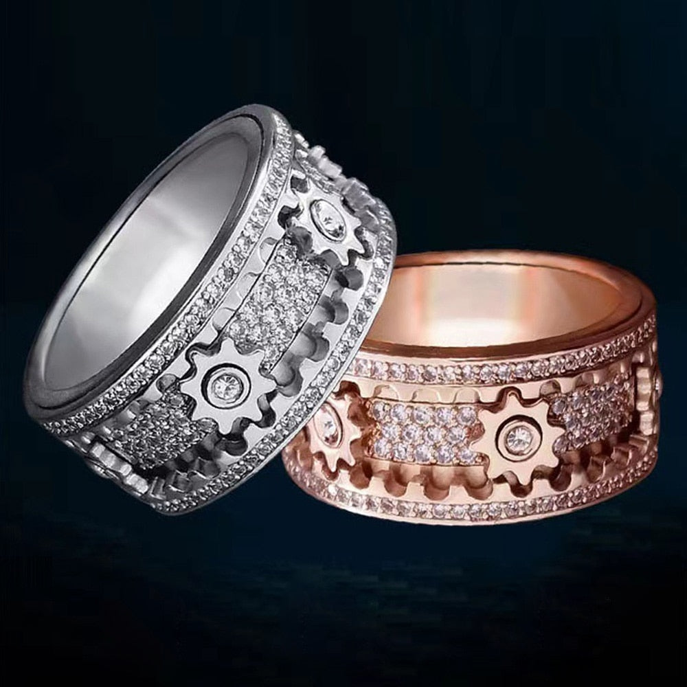 GearRing™ – Bague à engrenage rotatif innovante pour les passionnés de technologie [50 % de réduction]