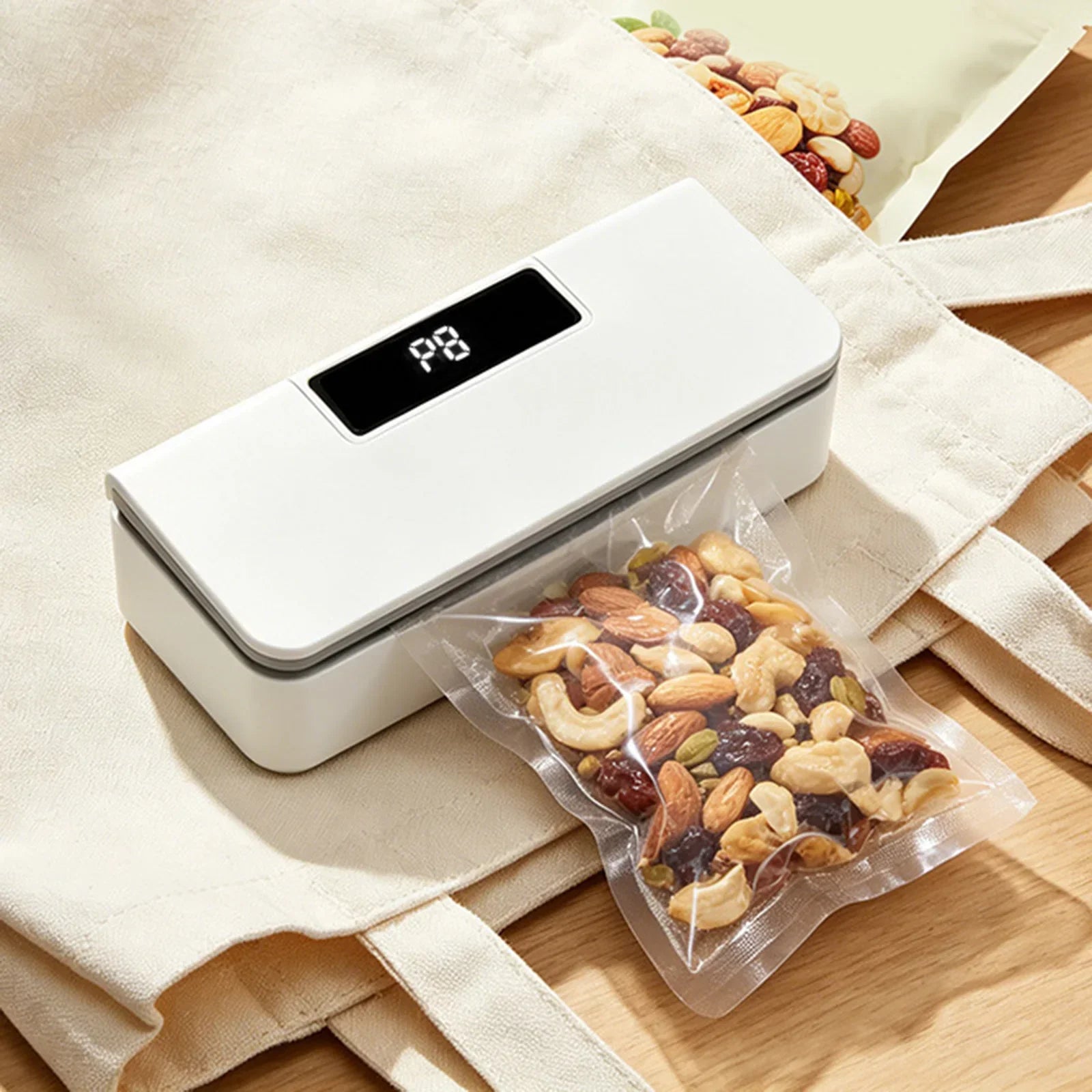 Soudeuse de Sachets Portable 2 en 1 avec Coupe-Sachet Intégré