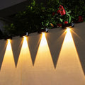 Lampe solaire de jardin avec changement de couleur et lumière blanc chaud IP65