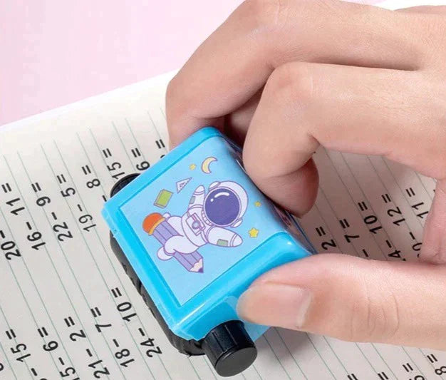 Tampon Roulant Mathématique Éducatif pour Enfants – Addition, Soustraction