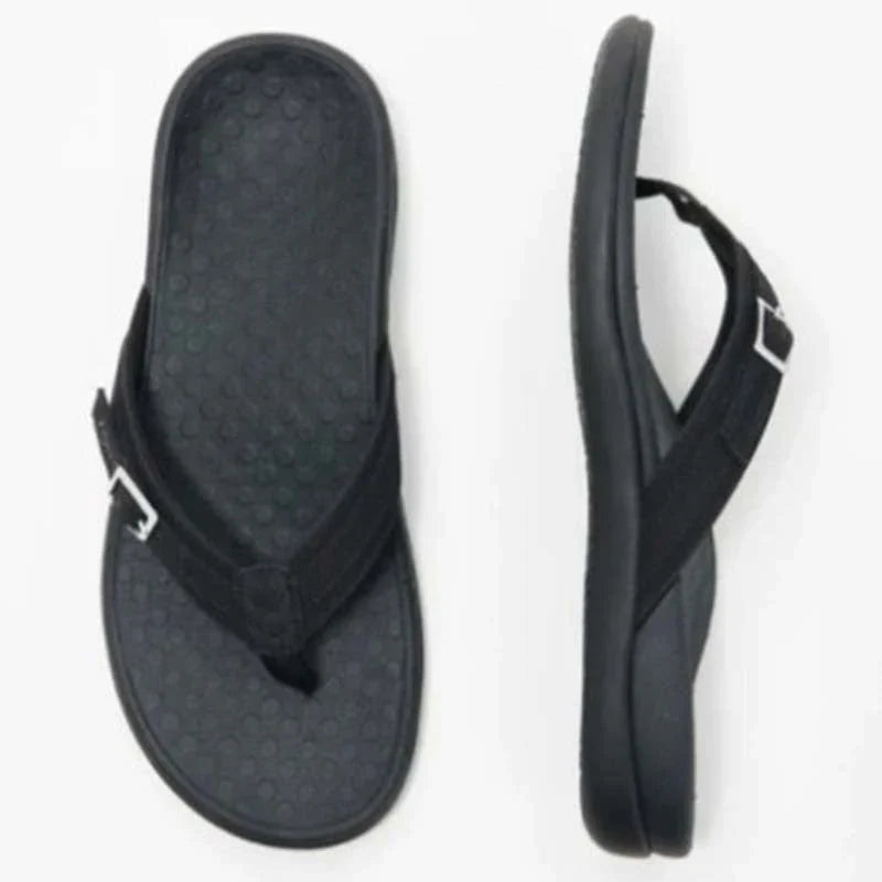 Sandales Femme Bout Ouvert avec Semelle Profilée et Boucle