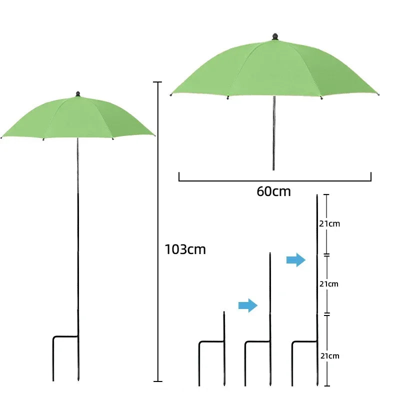 Parasol de Protection pour Plantes – Anti-UV Réglable 60 cm