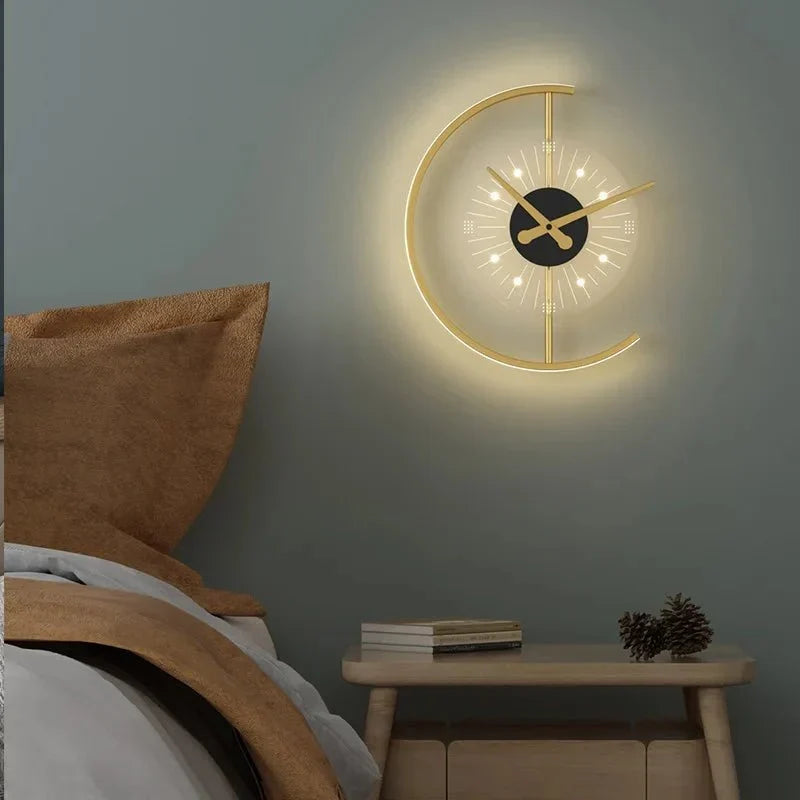 Horloge murale LED avec éclairage – affichage de l'heure moderne pour chaque pièce