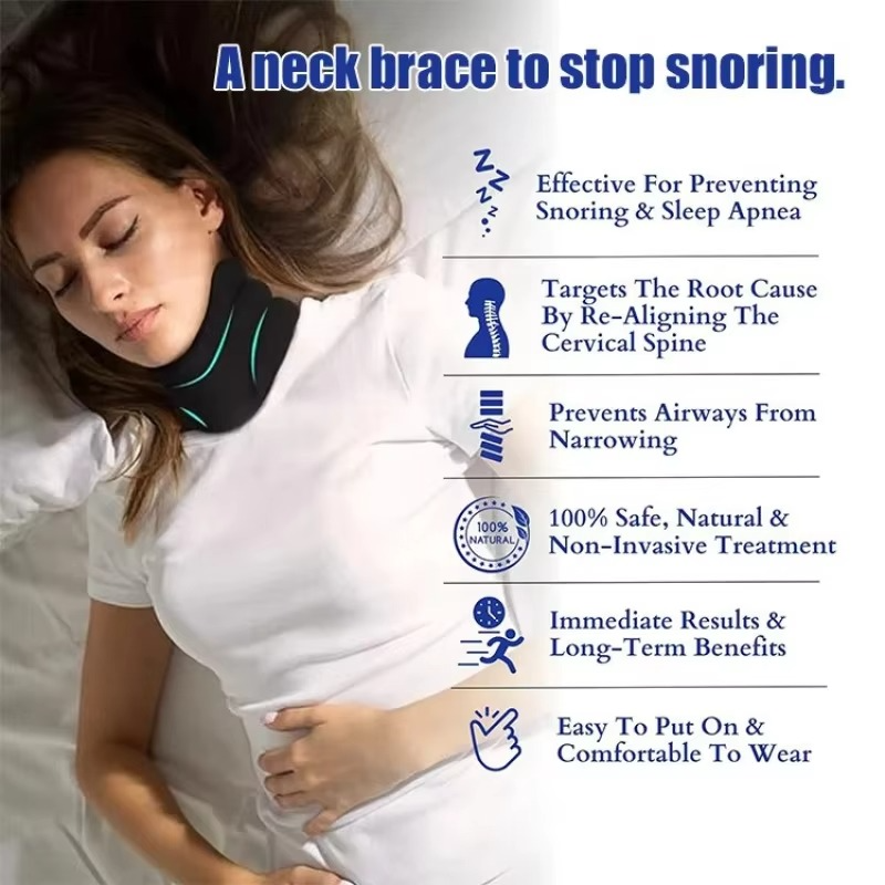 Support Ergonomique pour Nuque en Mousse à Mémoire de Forme – Sommeil Réparateur