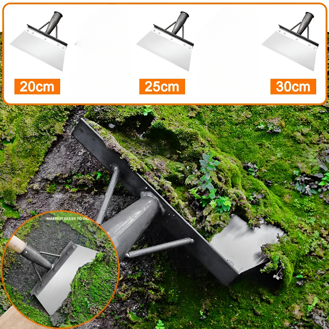Pelle de Nettoyage Multifonctionnelle – Grattoir et Raclette en Acier