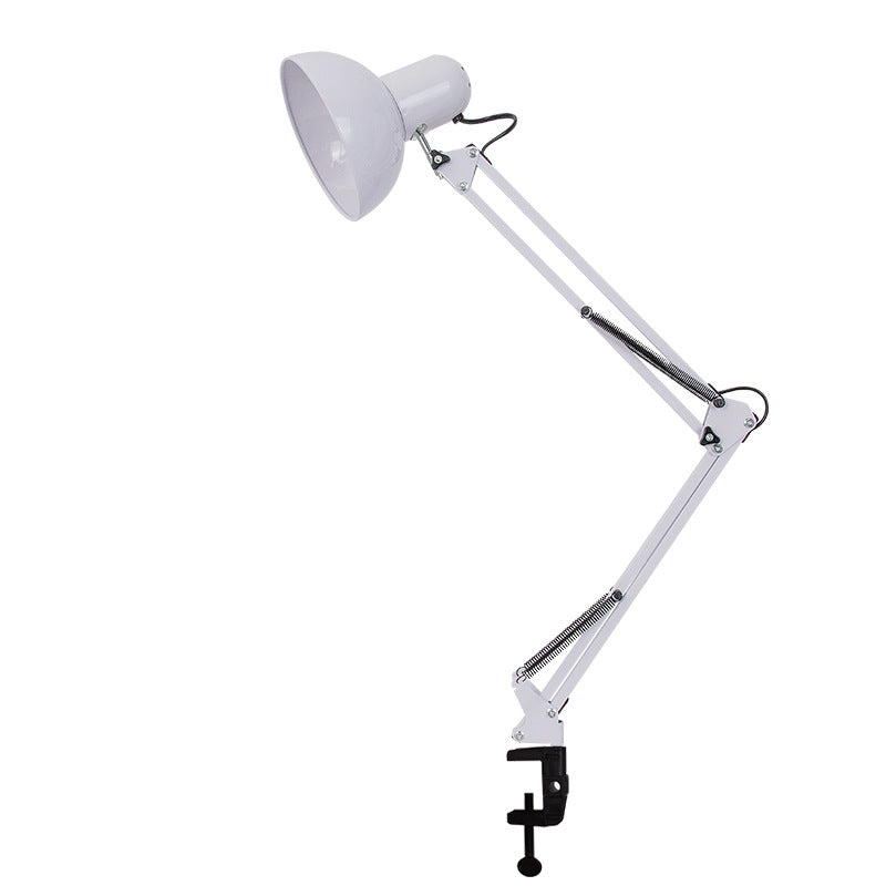 Lampe de bureau à bras réglable avec pince de fixation