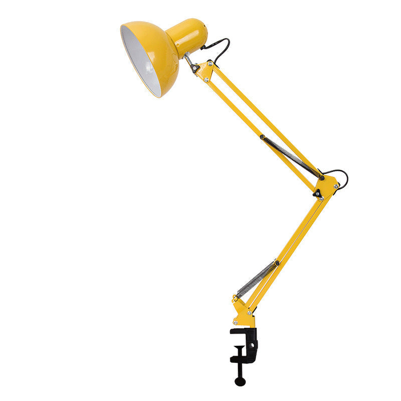 Lampe de bureau à bras réglable avec pince de fixation