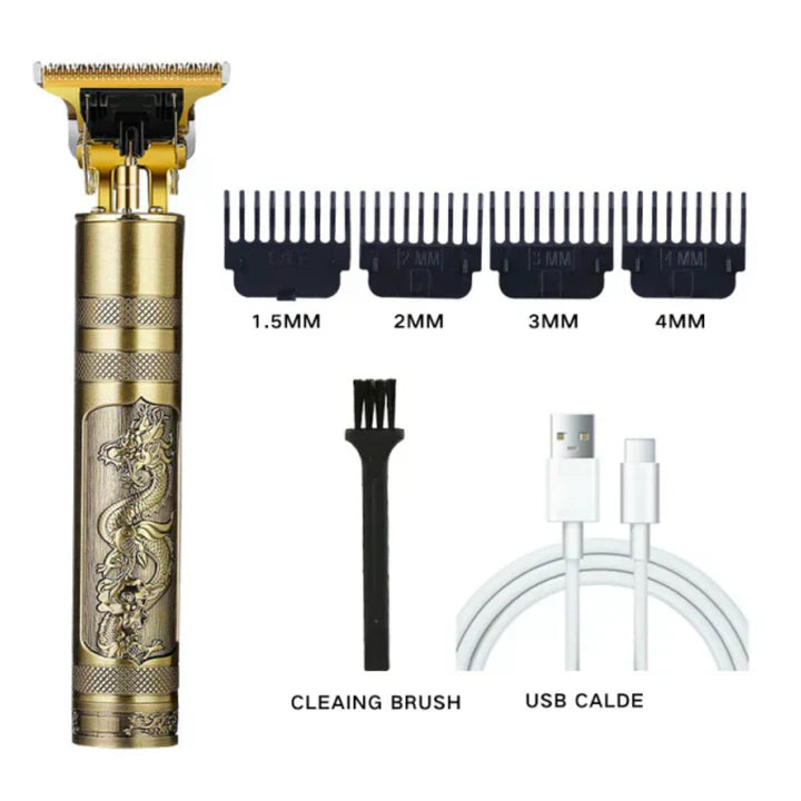 Tondeuse à Cheveux Professionnelle avec Lames de Précision Rechargeables