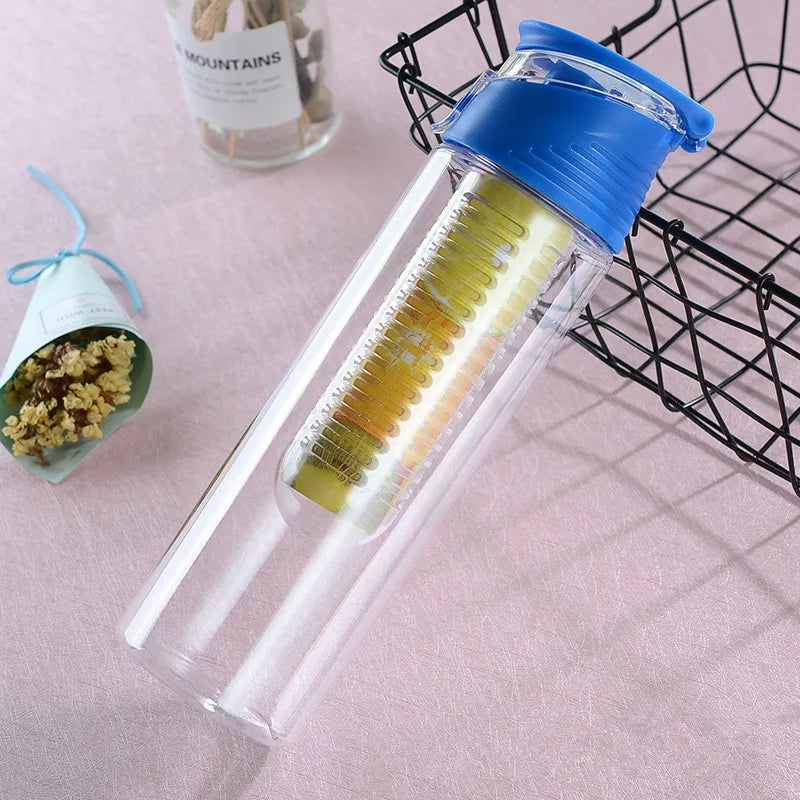 Bouteille d'Eau avec Infuseur à Fruits 700 ml – Sans BPA