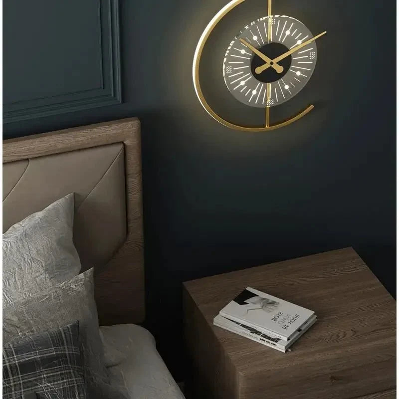 Horloge murale LED avec éclairage – affichage de l'heure moderne pour chaque pièce