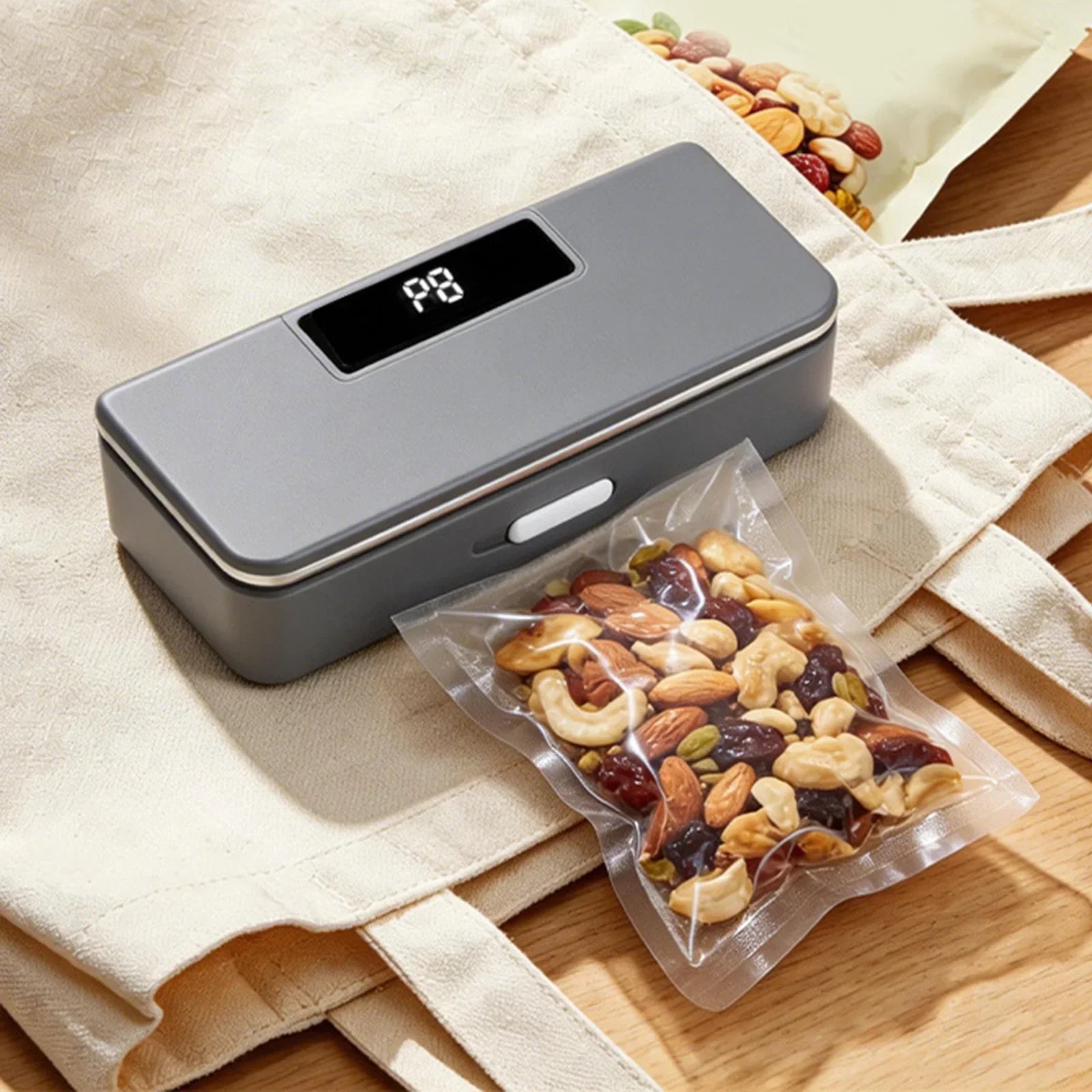 Soudeuse de Sachets Portable 2 en 1 avec Coupe-Sachet Intégré