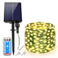 Guirlande Solaire 100M – 800 LEDs avec Télécommande & 8 Modes