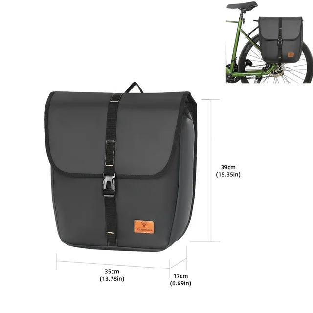 VeloPack™ – Sac porte-bagages 2-en-1 imperméable pour des trajets et des excursions élégants [50 % de réduction]