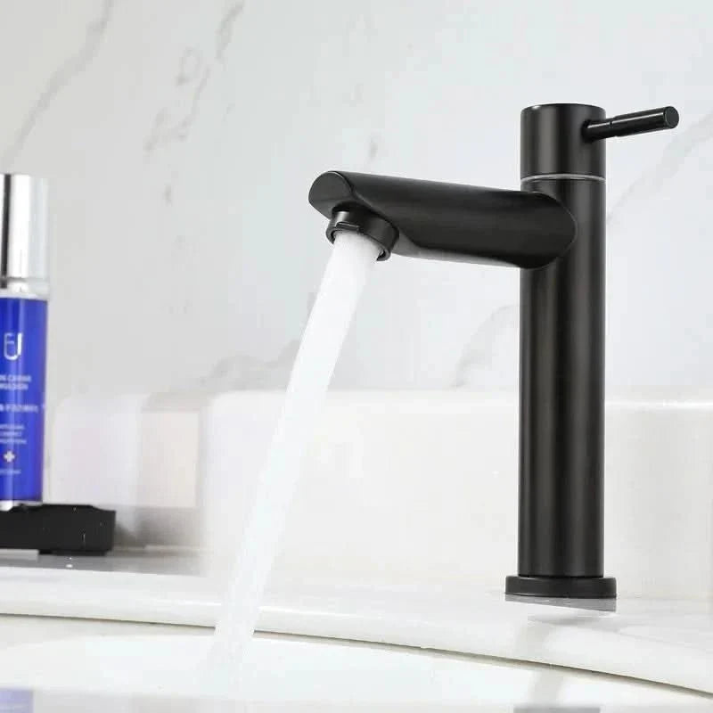 Mitigeur de salle de bain en acier inoxydable – design moderne