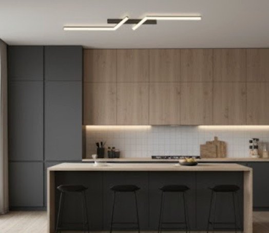 Plafonnier LED Dimmable – Lampe de Plafond Moderne avec Changement de Température de Couleur