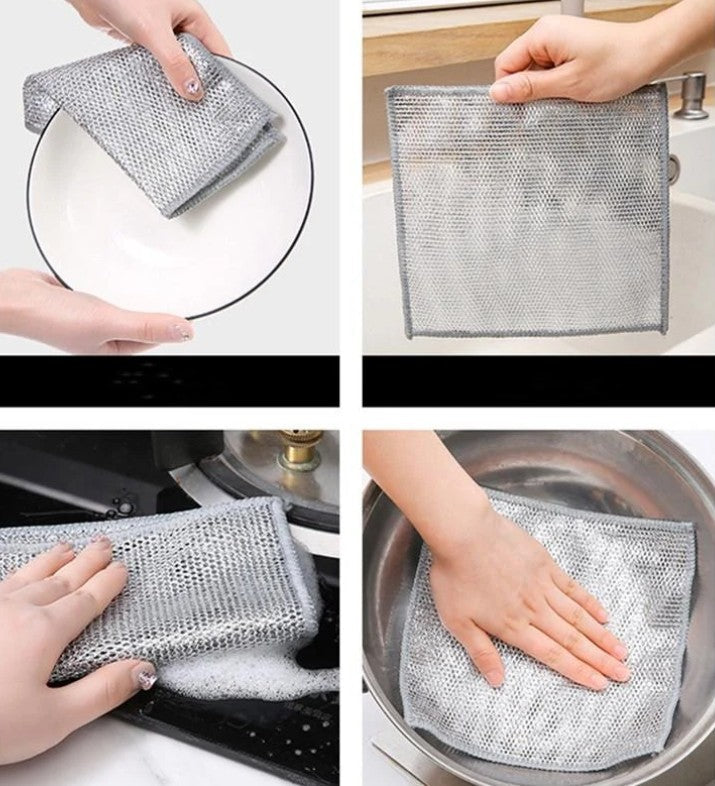 Scrubby™ – Lingettes de nettoyage [5 + 5 Offerts]