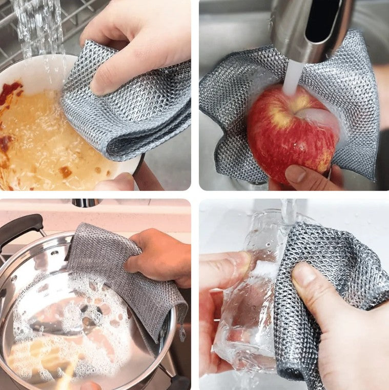 Scrubby™ – Lingettes de nettoyage [5 + 5 Offerts]