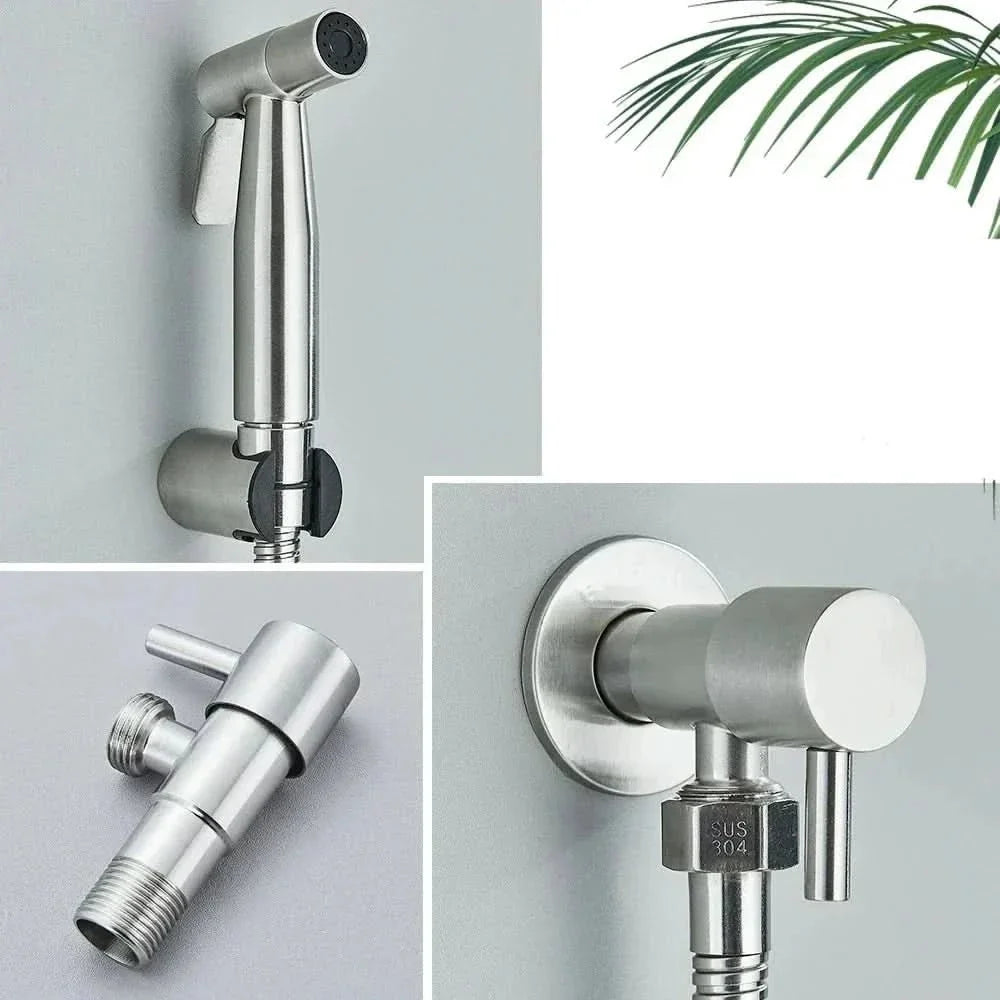 Douchette WC Bidet en Acier Inoxydable – Hygiène Intime Précise