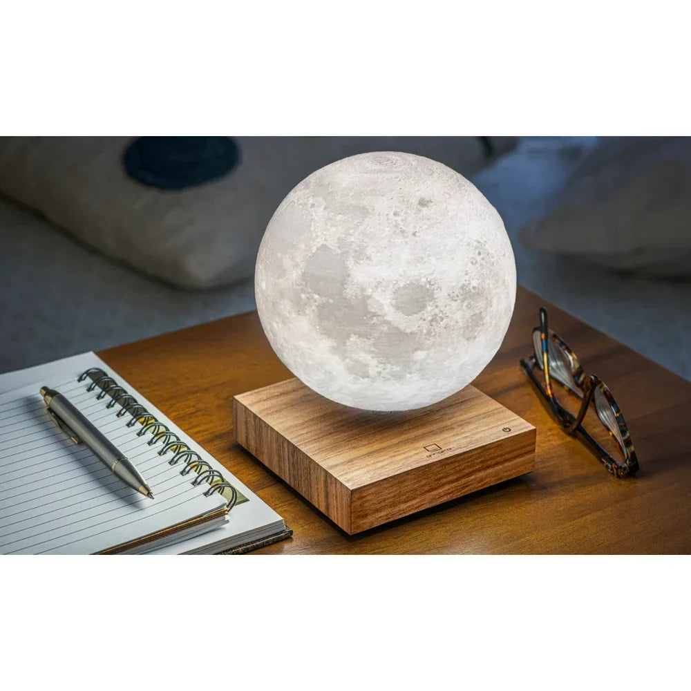 Lampe lune flottante avec lévitation magnétique et capteur tactile