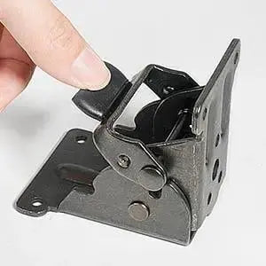 Charnière pliante auto-verrouillante 90° en acier – Capacité 225 kg