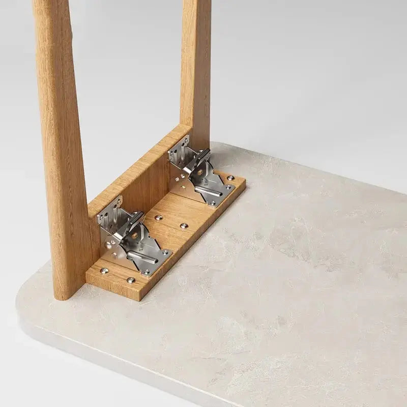 Charnière pliante auto-verrouillante 90° en acier – Capacité 225 kg